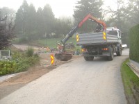 Aufschließung Haagerstraße Kanalisierung